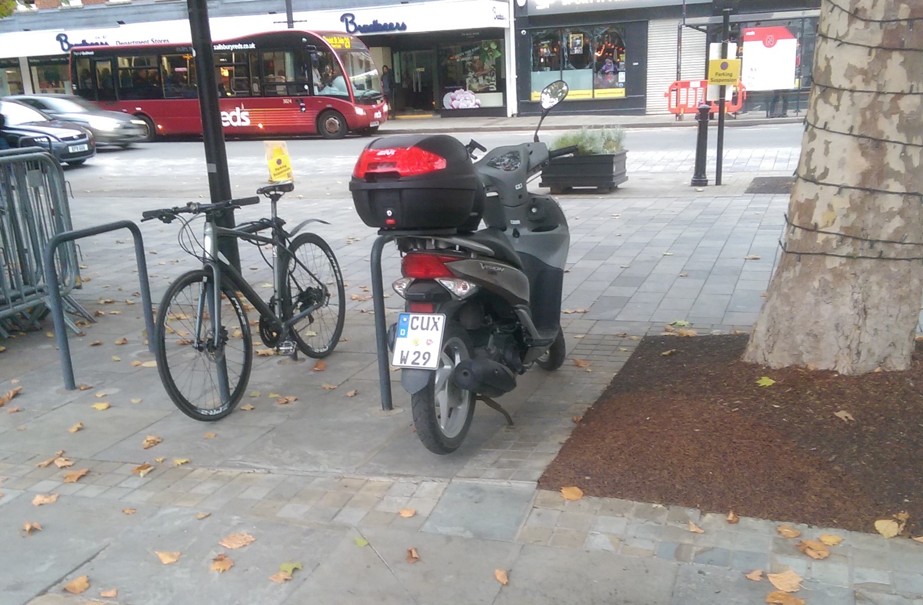 CUX W 29, Regular plates 