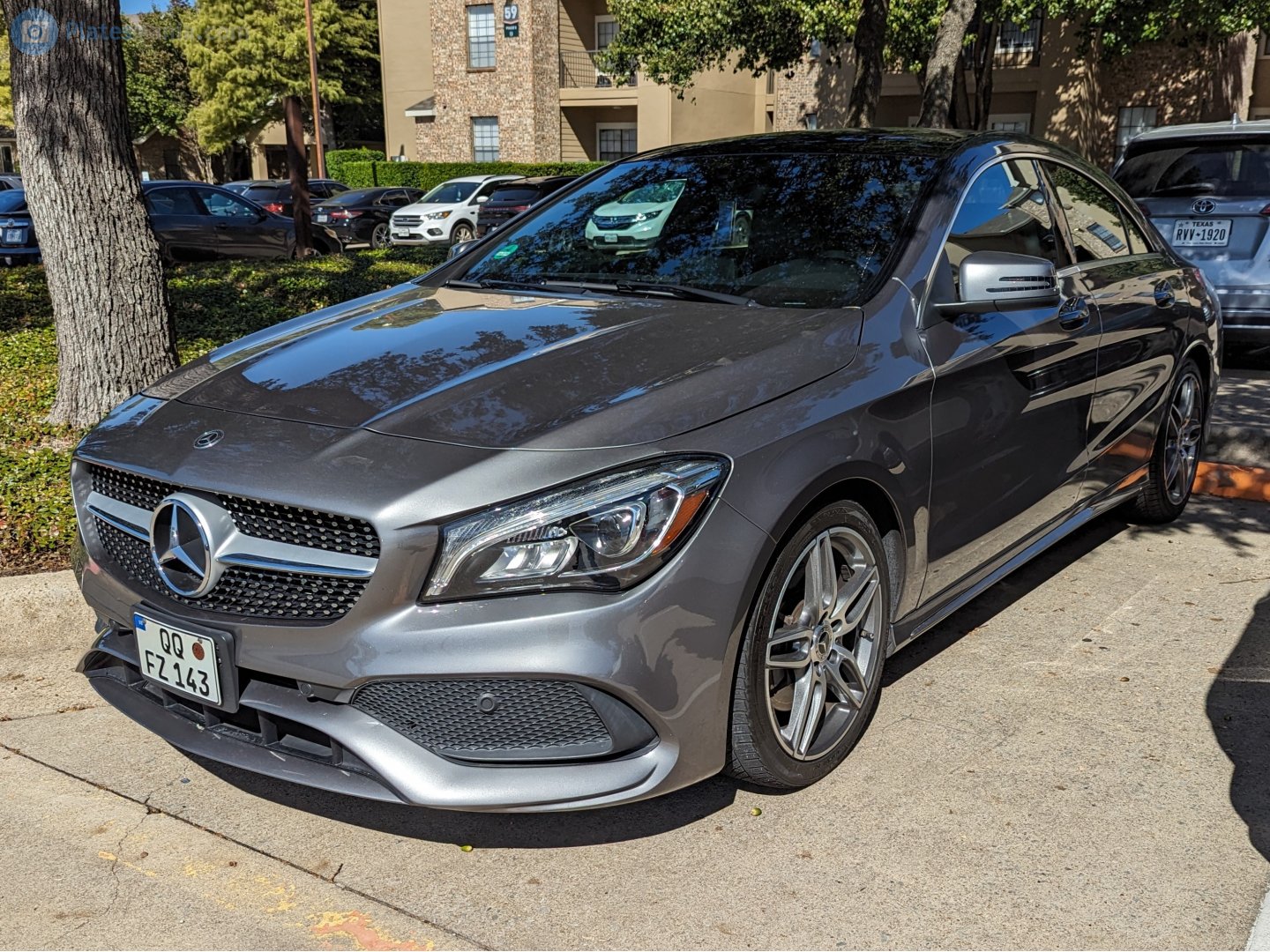 QQ FZ 143, Mercedes-Benz CLA-Klasse 1st gen 4-door Coupé (C117), 2013–2019