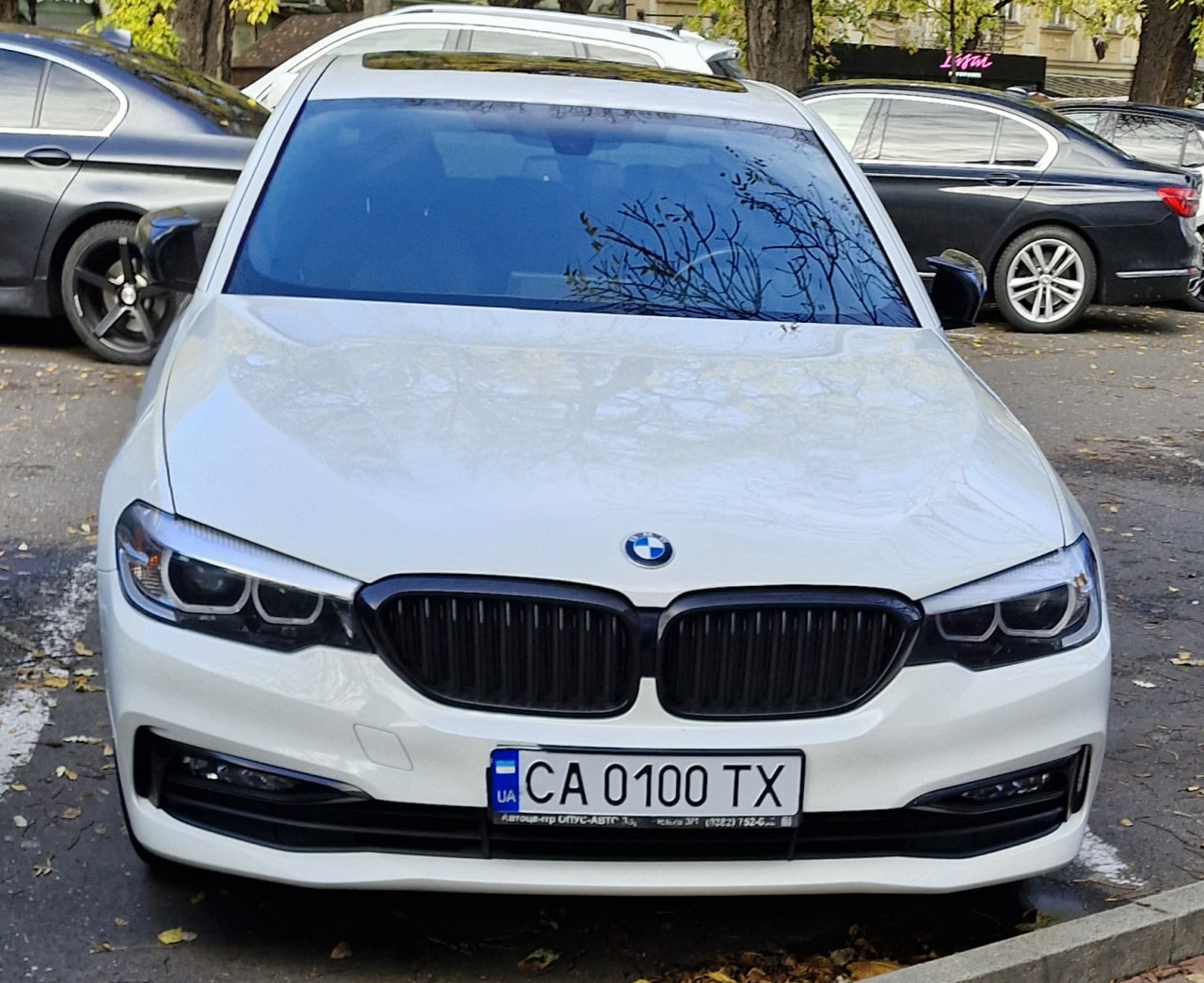 CA 0100 TX, BMW 5 Series 7th gen Sedan (G30/G38), 2017–2020