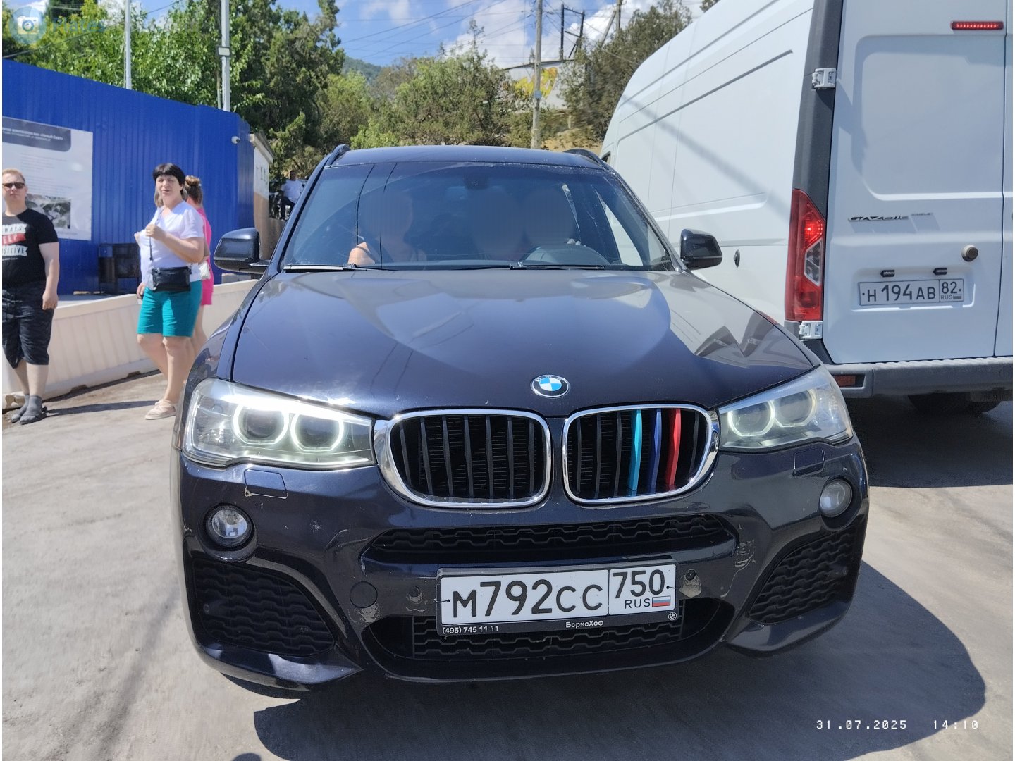 м 792 сс 750, BMW X3 2nd gen (F25), facelift, 2014–2017