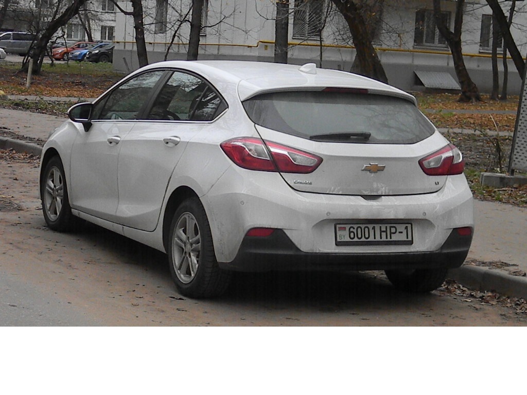 6001 HP-1, Chevrolet Cruze 