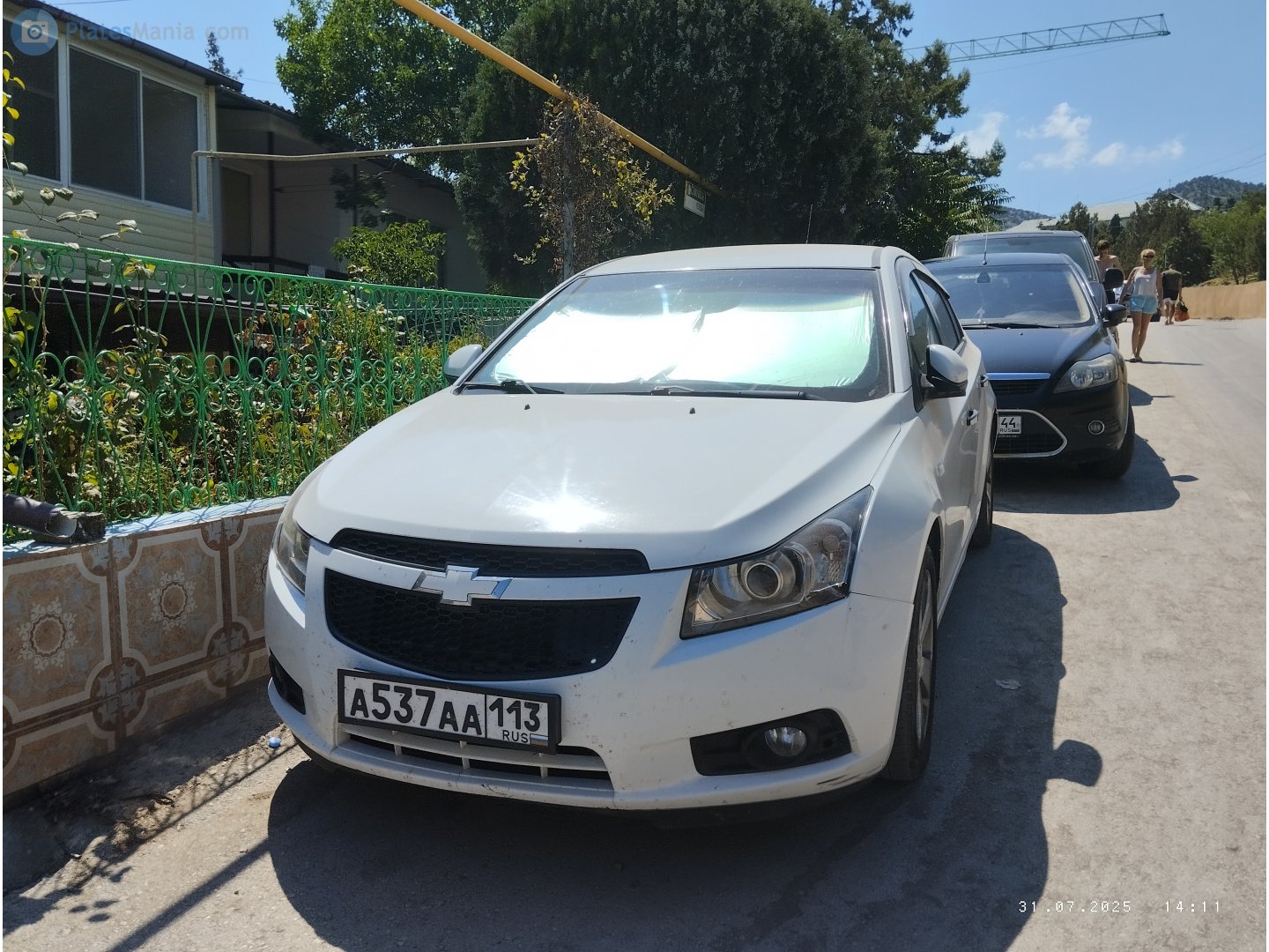 а 537 аа 113, Chevrolet Cruze 1st gen Hatch (J300), 2011–2016