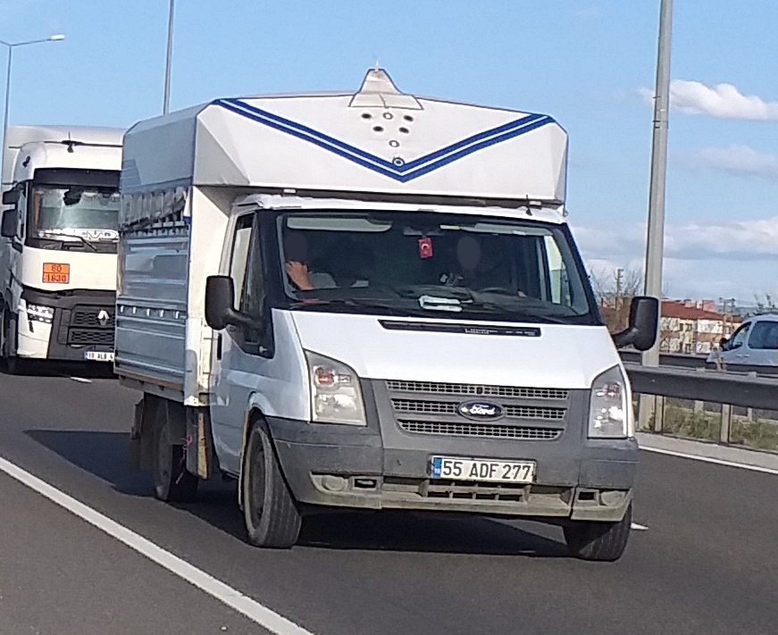 55 ADF 277, Ford Transit 3rd gen Single Cab (V347/V348), 1st facelift, 2006–2014