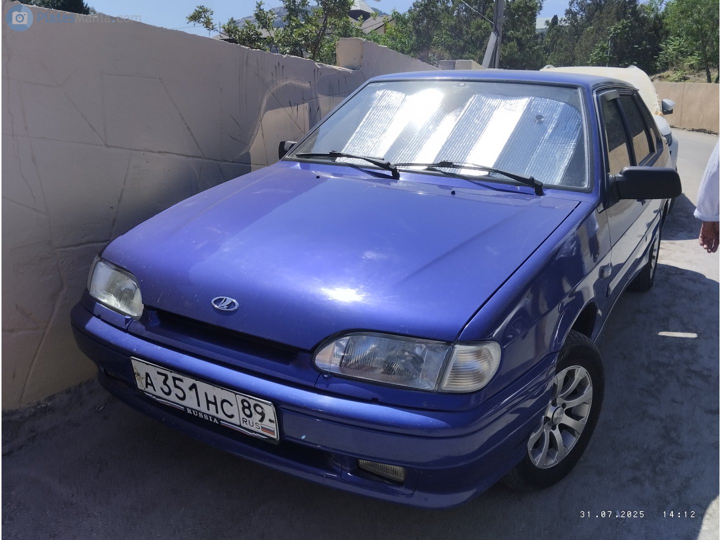 а 351 нс 89, Lada (VAZ) 2114 