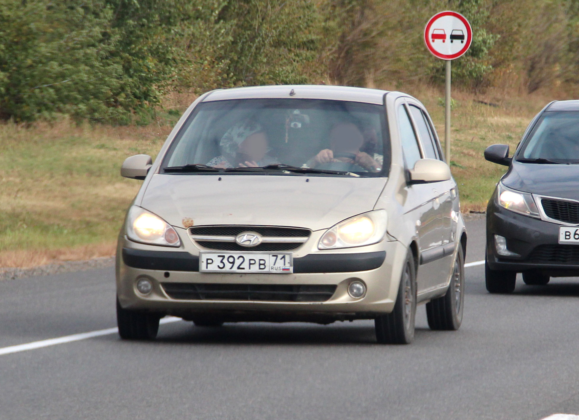 р 392 рв 71, Hyundai Getz 