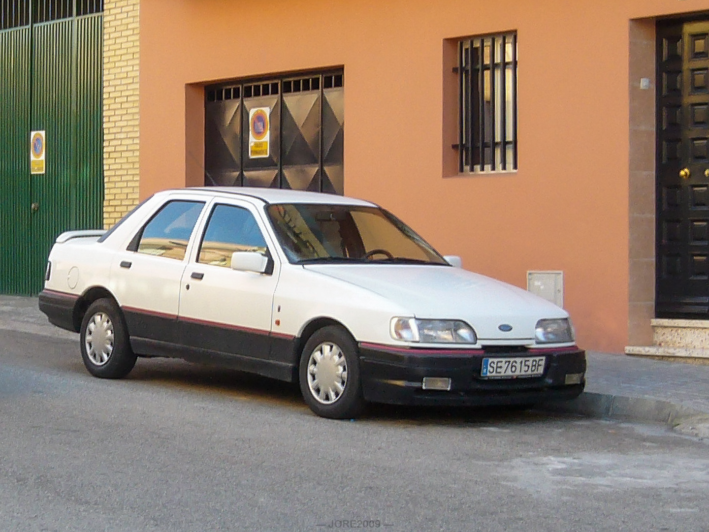 SE 7615 BF, Ford Sierra 1st gen (Sapphire) Sedan (BFG/GB4), facelift, 1987–1993