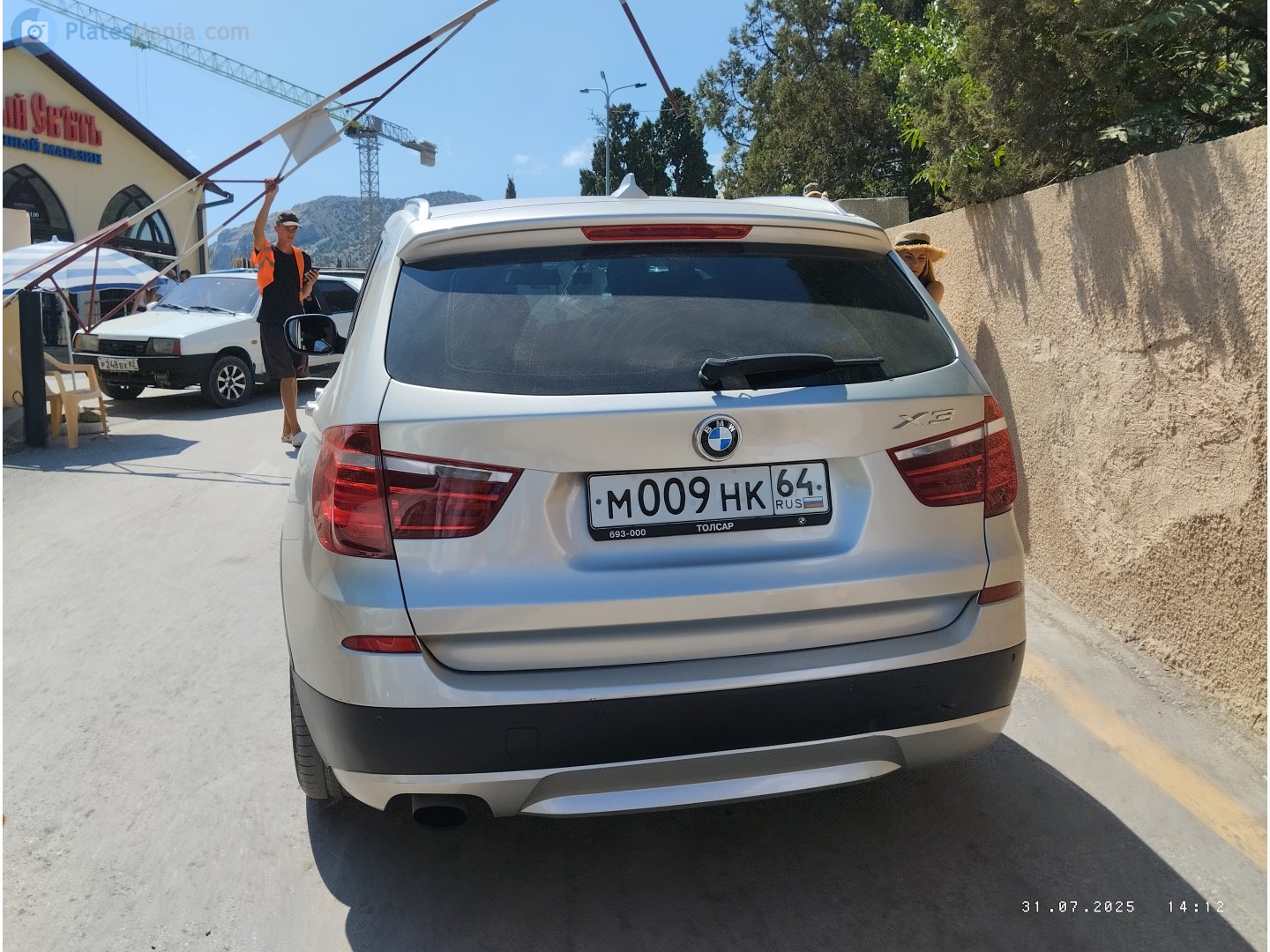 м 009 нк 64, BMW X3 2nd gen (F25), 2010–2017 (don't set)