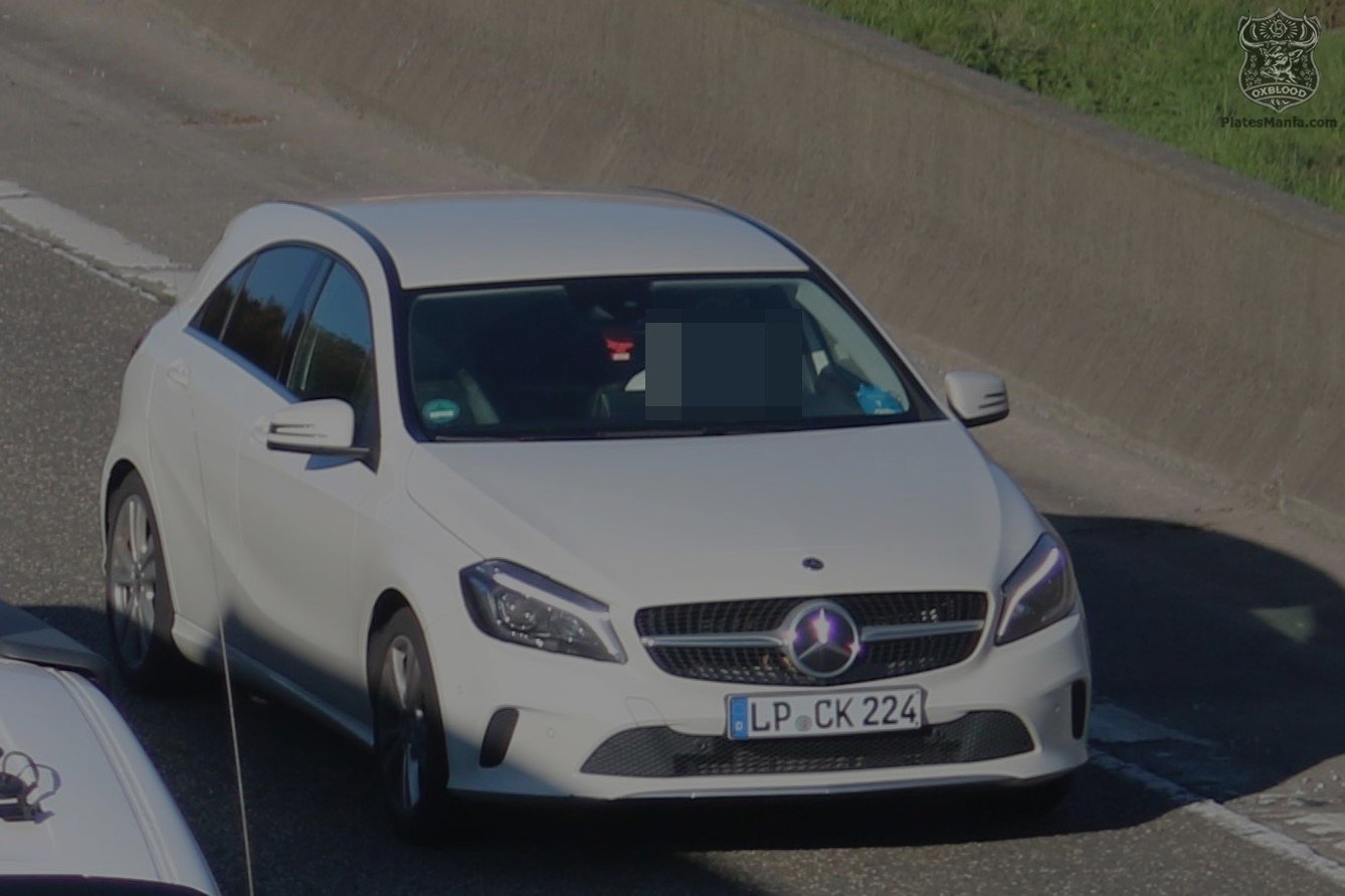 LP CK 224, Mercedes-Benz A-Klasse 3rd gen (W176), 2012–2018