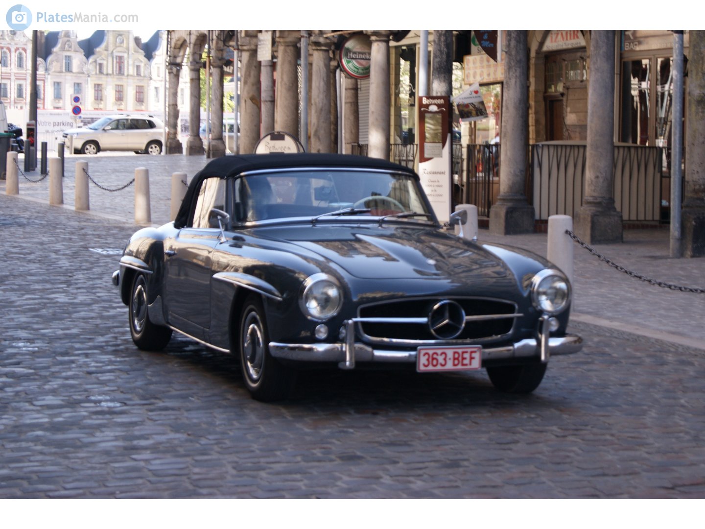 363-BEF, Mercedes-Benz SL-Klasse 1st gen 190 SL (W121), 1955–1963