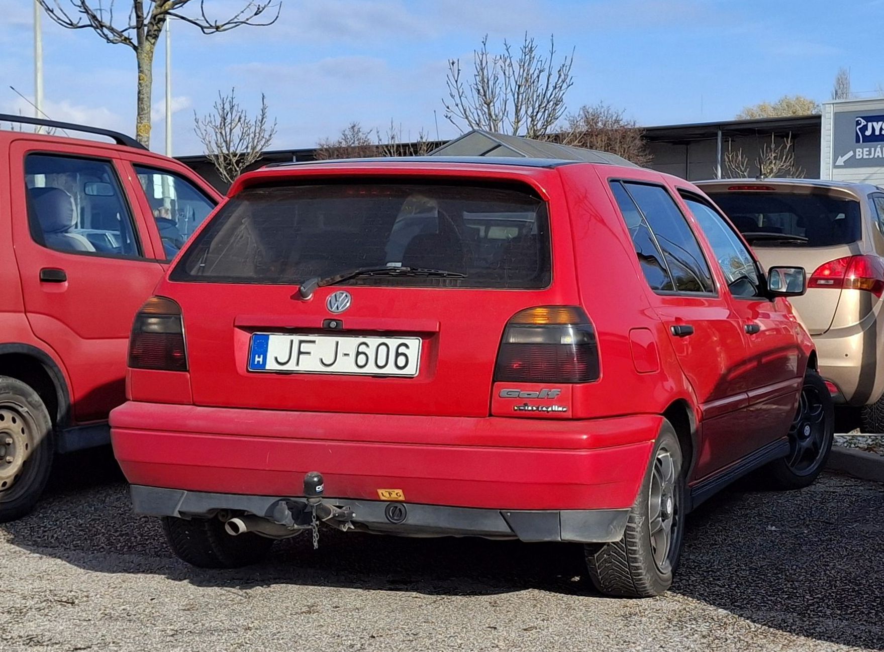 JFJ-606, Volkswagen Golf 3rd gen 5-door Hatch (1H1), 1991–1997
