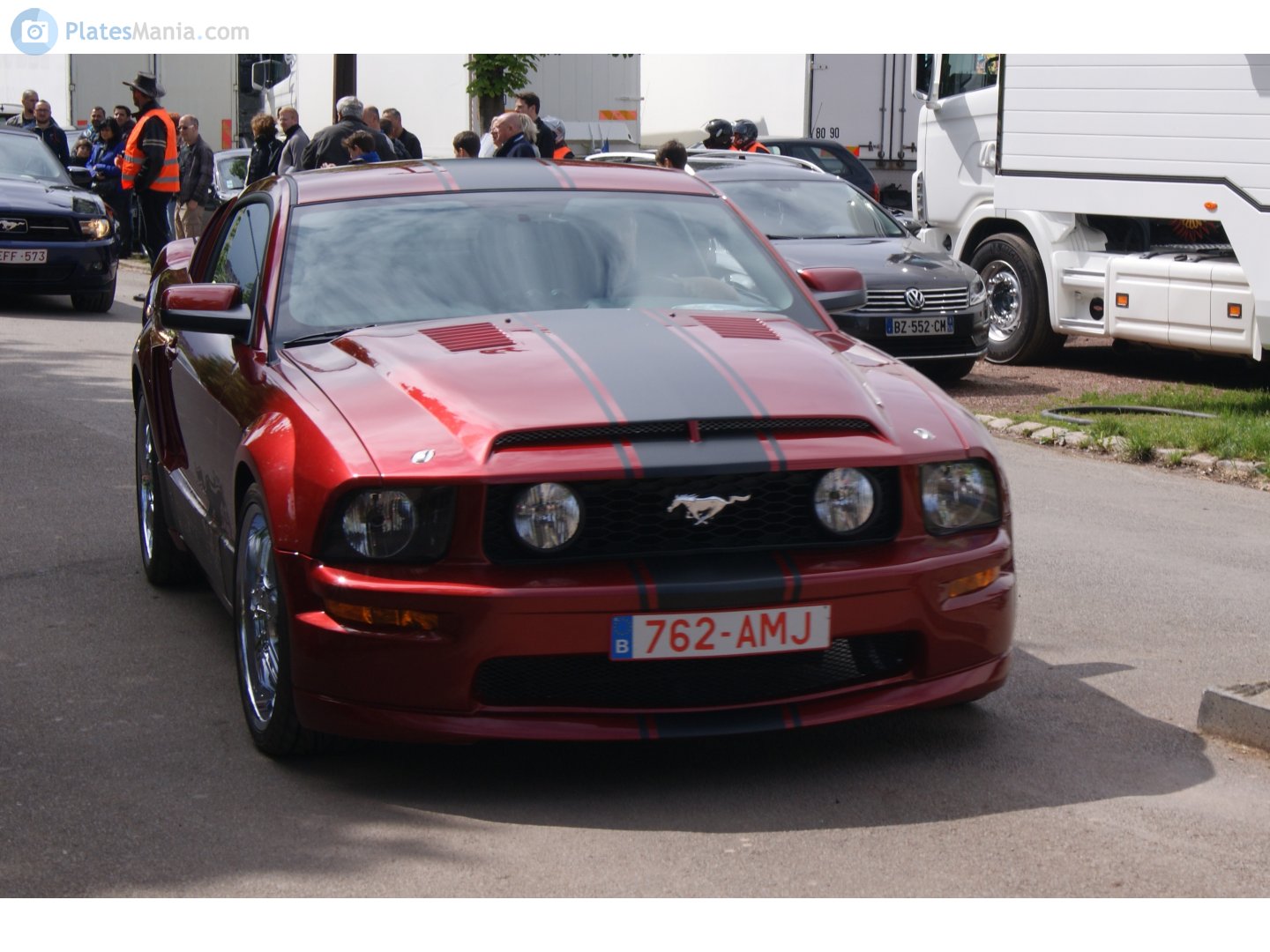 762-AMJ, Ford Mustang 5th gen 2-door Coupé (S197), 2004–2009