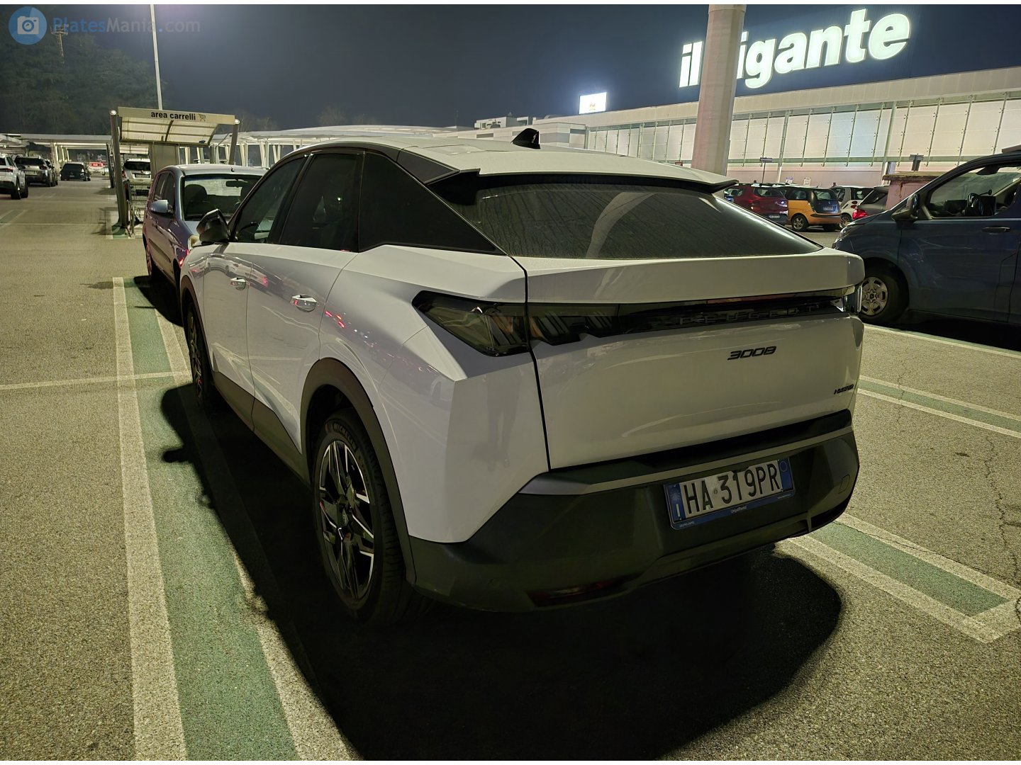 HA 319 PR, Peugeot 3008 3rd gen (P64 / E-3008), 2024–