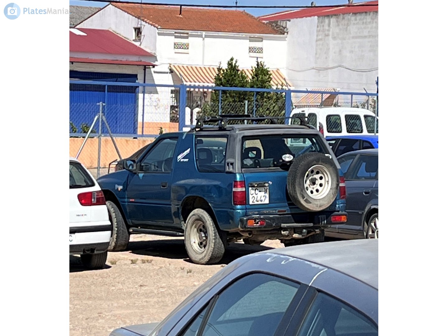 CC 2447 M, Opel Frontera 1st gen Sport 3-door SUV (A; U92), 1991–1998