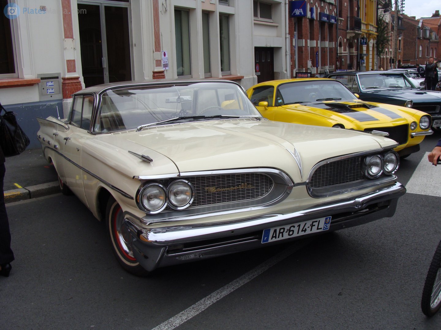 AR-614-FL, Pontiac Bonneville 2nd gen 1959 4-door Hardtop (2839; B-body), 1958–1959