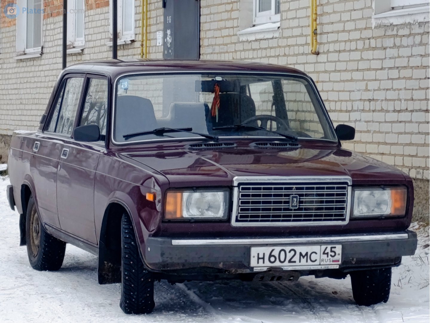 н 602 мс 45, Lada (VAZ) 2107 Жигули (Nova / Riva / Signet / 1500), 1982–2014