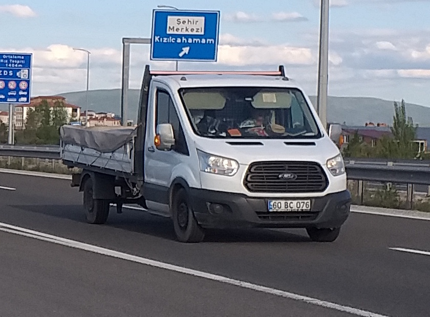 60 BC 076, Ford Transit 4th gen Single Cab (V363), 2013–