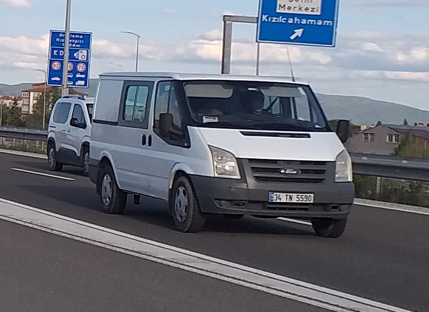 34 TN 5590, Ford Transit 3rd gen Van (V347/V348), 1st facelift, 2006–2014