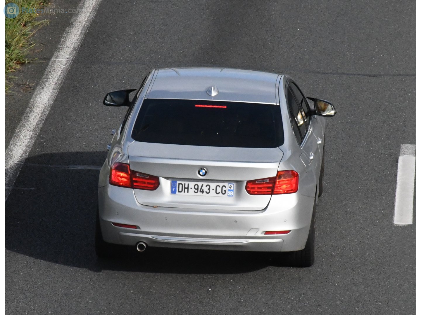 DH-943-CG, BMW 3 Series 6th gen Sedan (F30/F35), 2011–2019