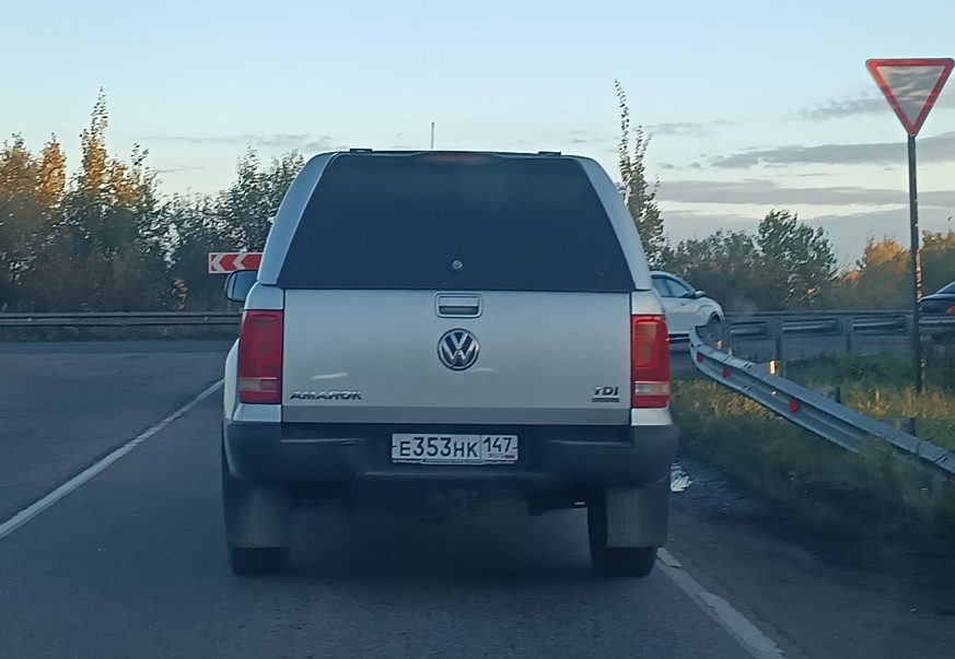 е 353 нк 147, Volkswagen Amarok 1st gen (2H), 2010–