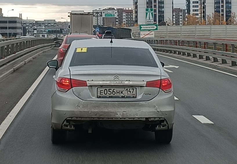 е 056 нк 147, Citroёn C4 2nd gen Sedan (B73), 2012–2016 (–2017 for LATAM-market)