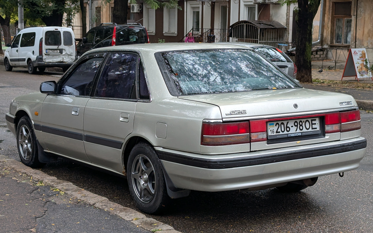 16 206-98 OE, Mazda 626 3rd gen Sedan (GD), 1987–1992