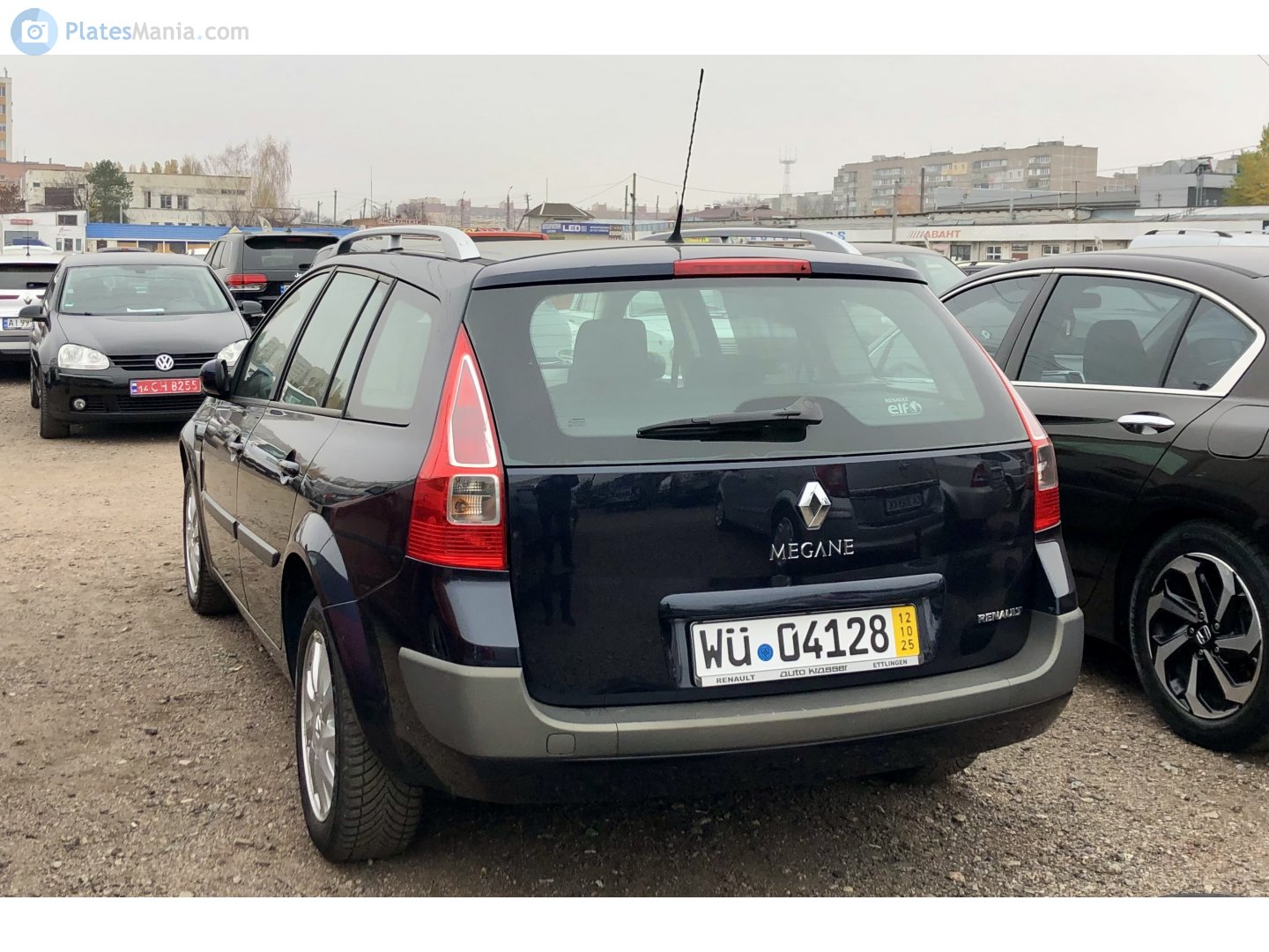 WÜ 04128, Renault Mégane 2nd gen Estate Wagon (K84), 2003–2009 (­–2012 for BR-market)