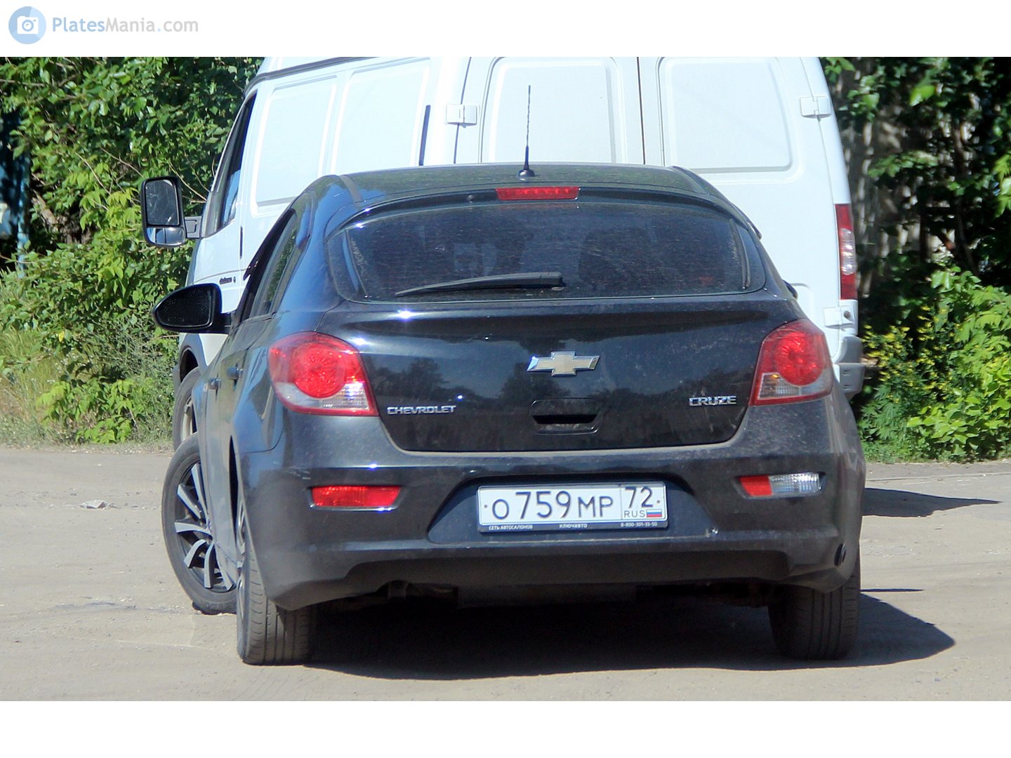 о 759 мр 72, Chevrolet Cruze 