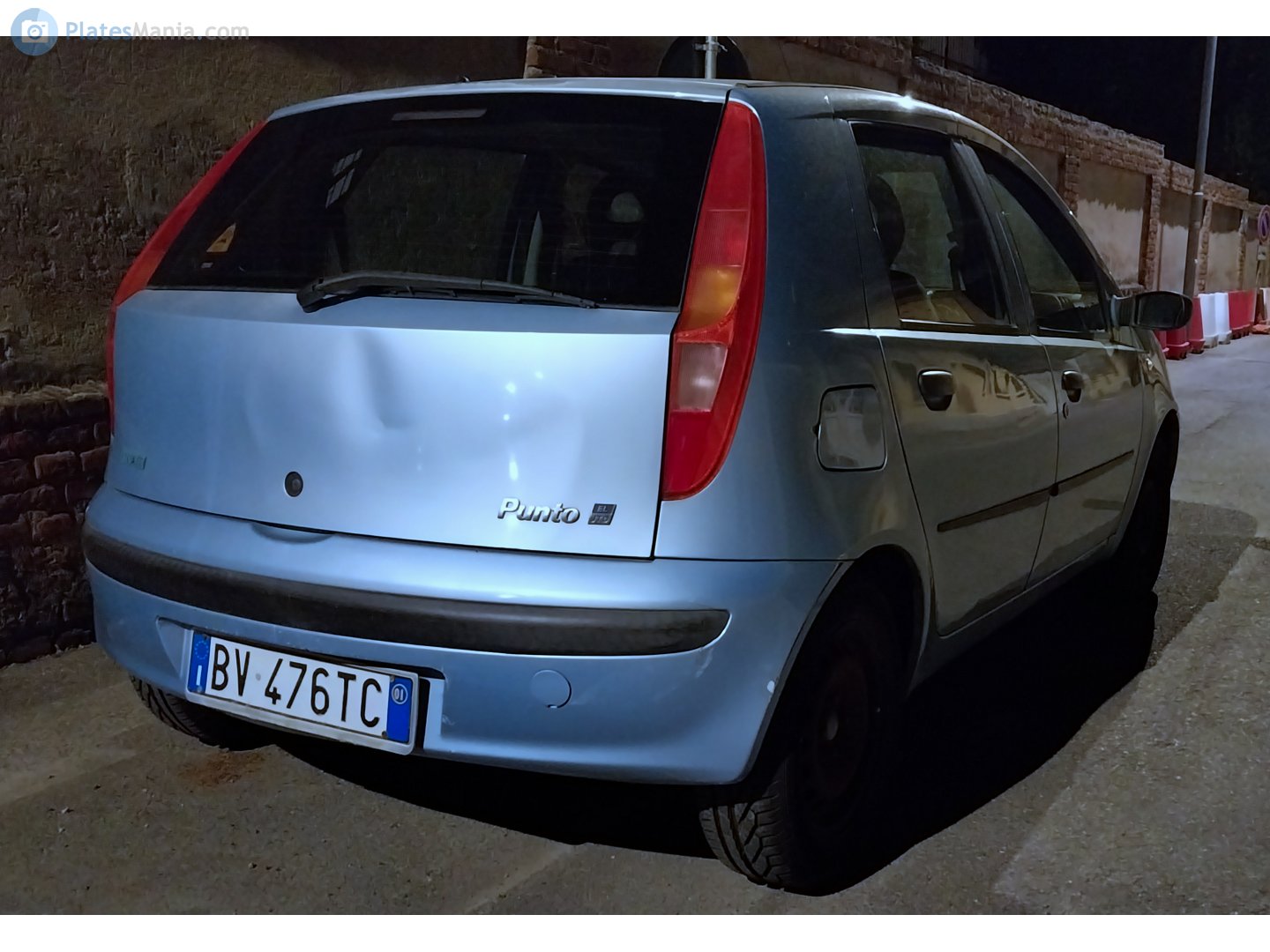 BV 476 TC, FIAT Punto 2nd gen 5-door Hatch (188), 1999–2003