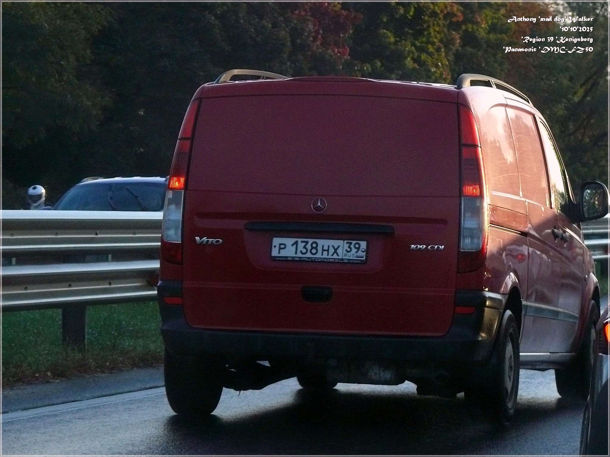 р 138 нх 39, Mercedes-Benz Vito 