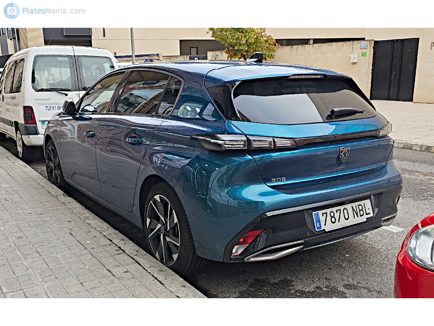 7870 NBL, Peugeot 308 3rd gen Hatch (P5 / E-308), 2021–