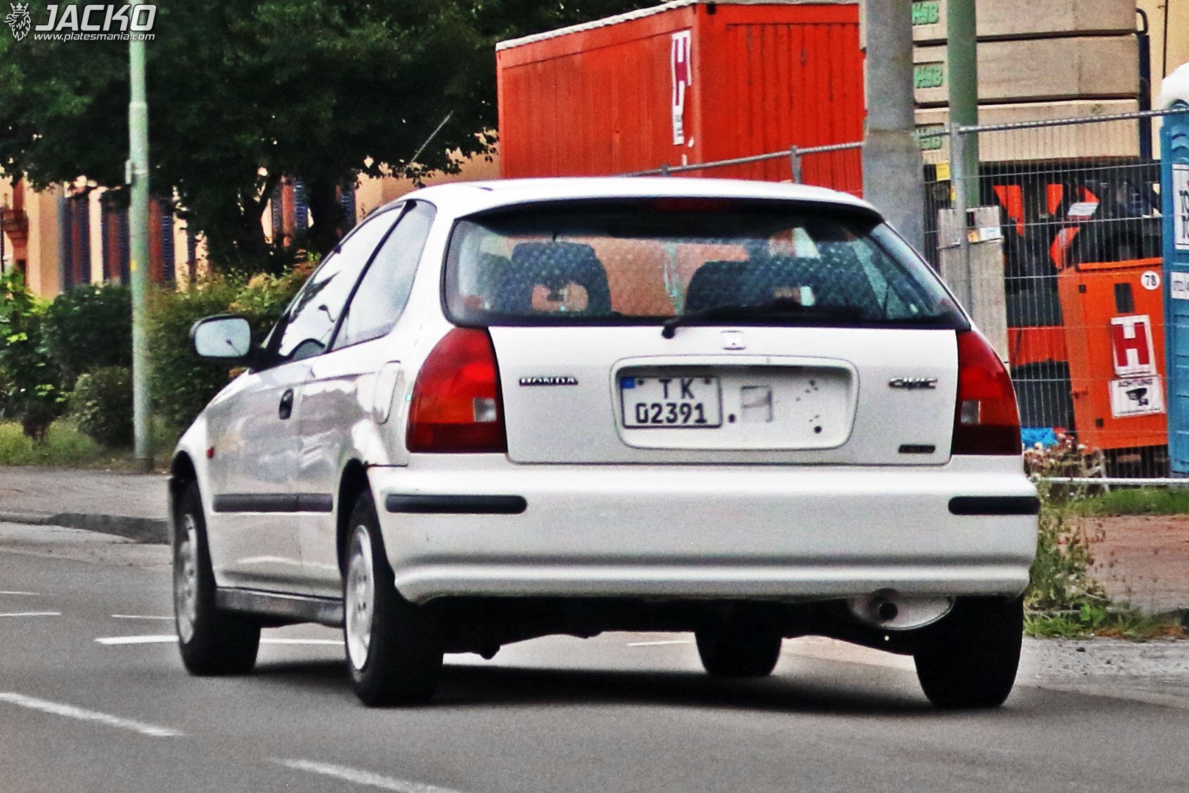 T K 02391, Honda Civic 6th gen Hatchback (EK; Global-market), 1995–2000