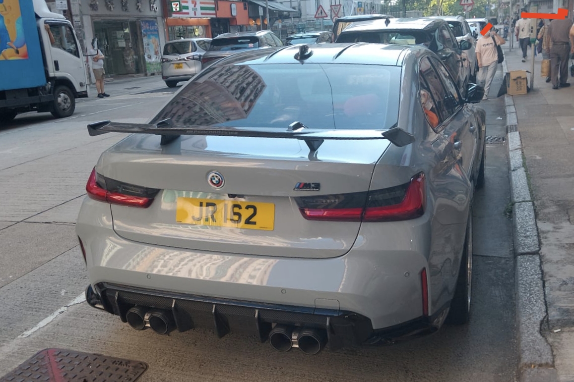 JR 162, BMW M3 6th gen Sedan (G80), 2020–