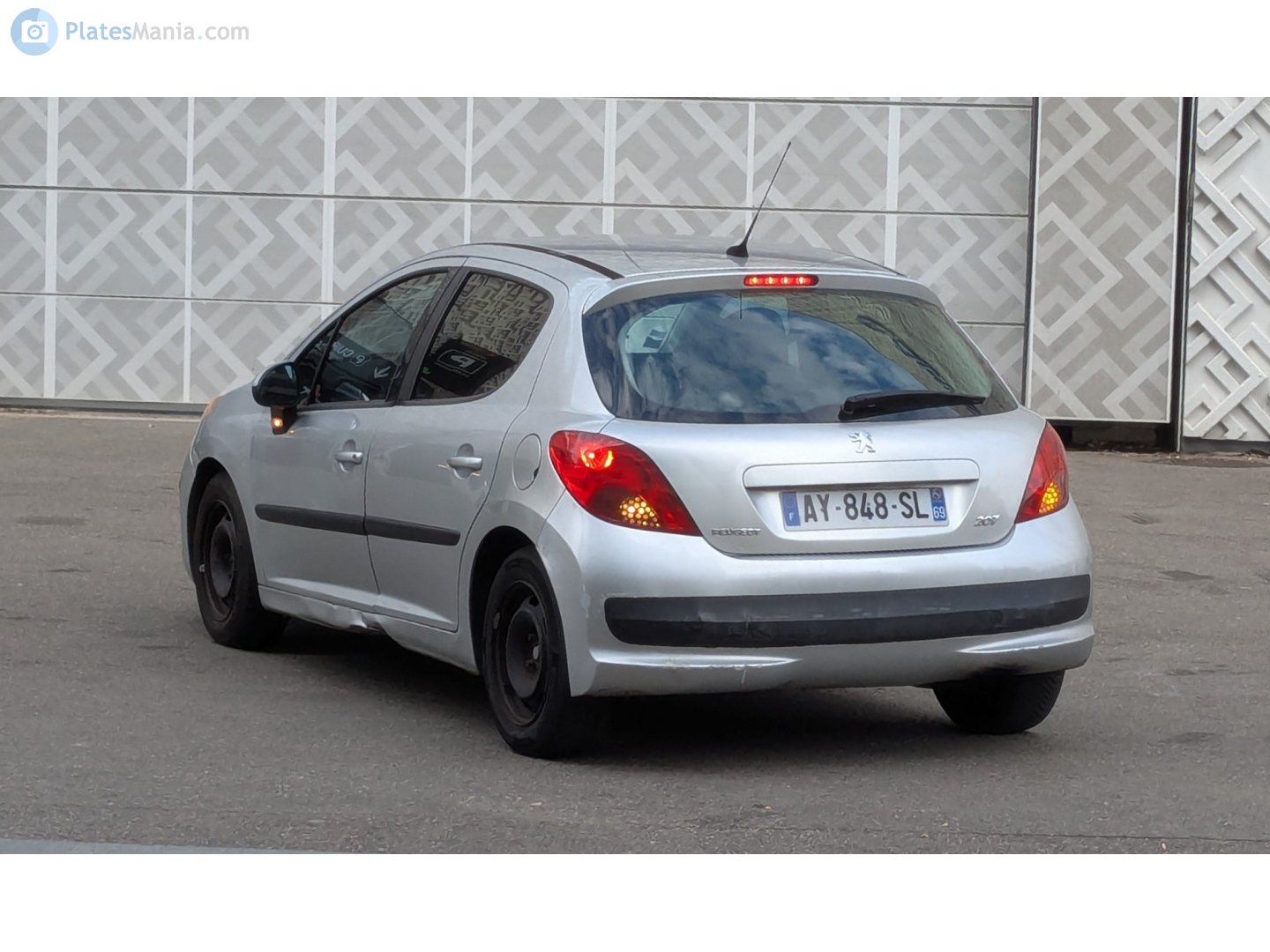 AY-848-SL, Peugeot 207 (207+) 5-door Hatch (A71), 2006–2014