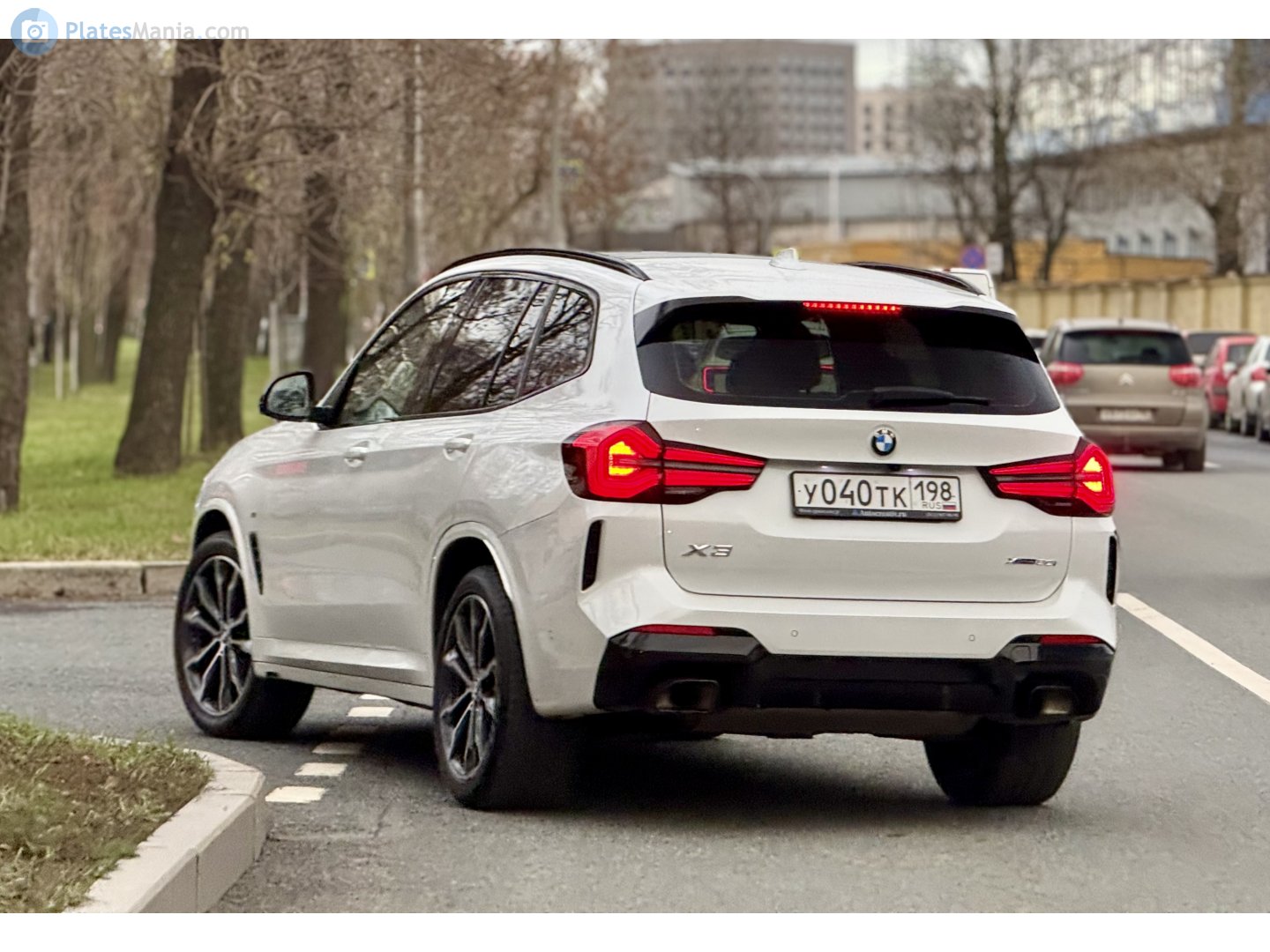 у 040 тк 198, BMW X3 3rd gen (G01), facelift, 2021–2024