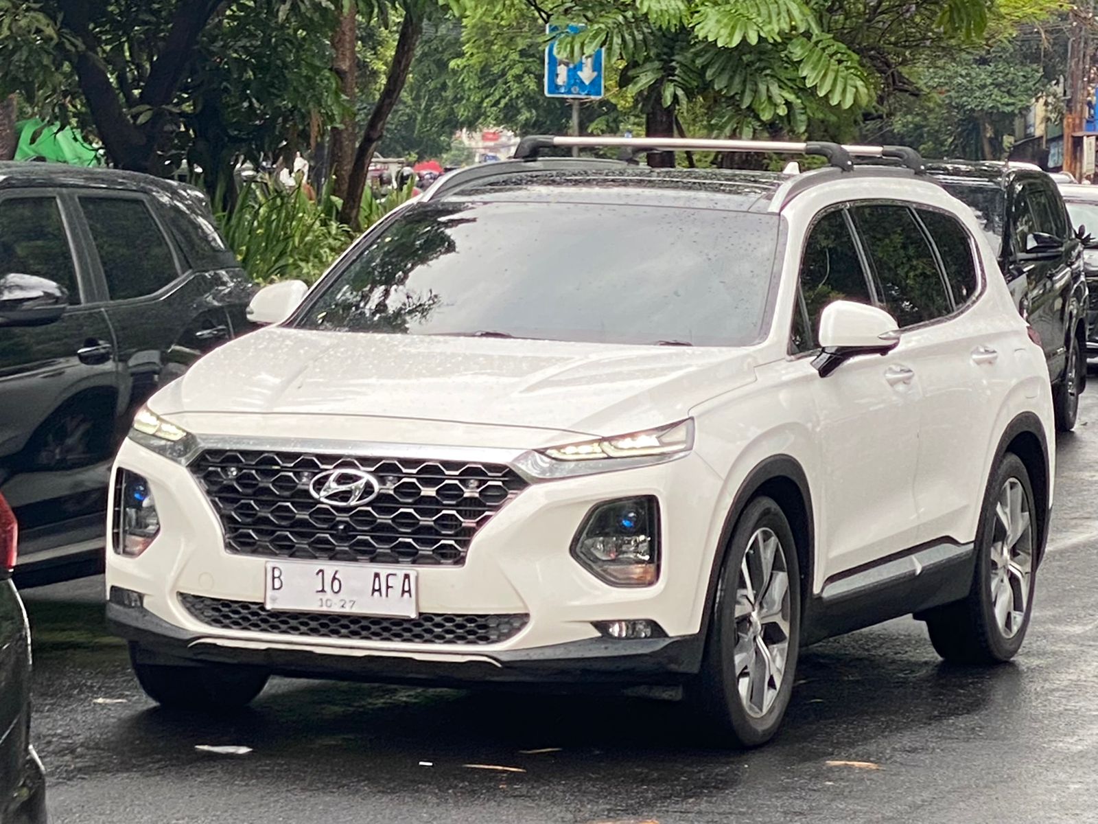 B 16 AFA, Hyundai Santa Fe 4th gen (TM; Global-market), 2018–2020