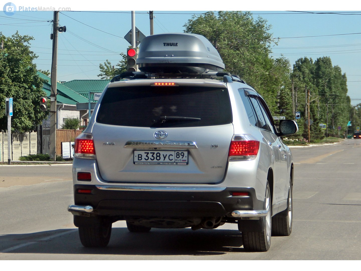 в 338 ус 89, Toyota Highlander 3rd gen (XU50), facelift, 2016–2020