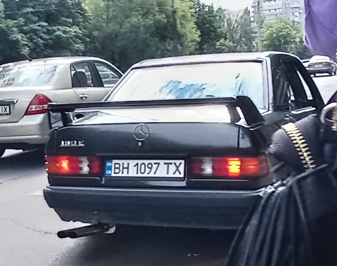 BH 1097 TX, Mercedes-Benz C-Klasse 190 Sedan (W201), 1982–1993