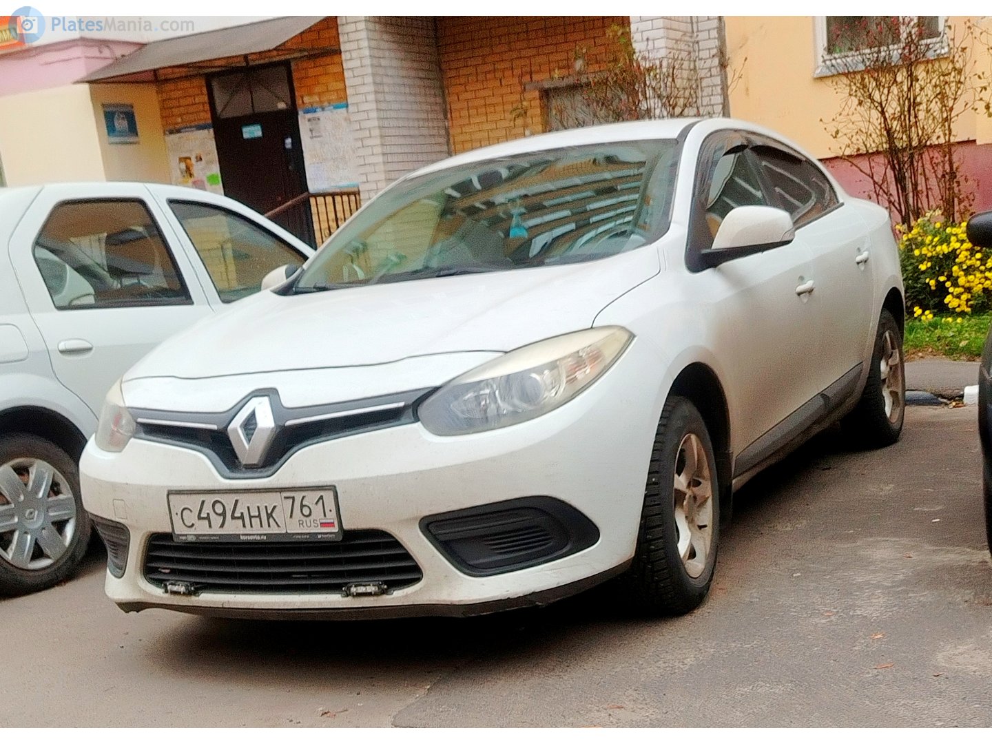 с 494 нк 761, Renault Fluence 