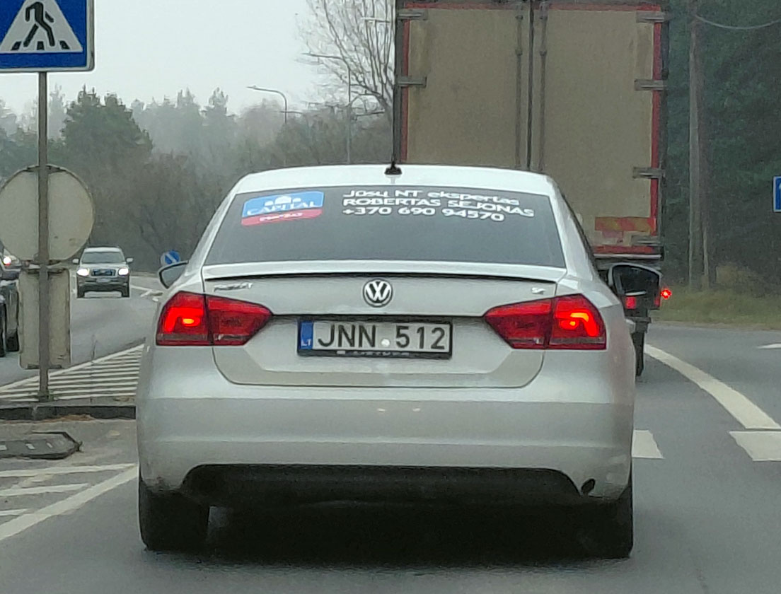 JNN 512, Volkswagen Passat 