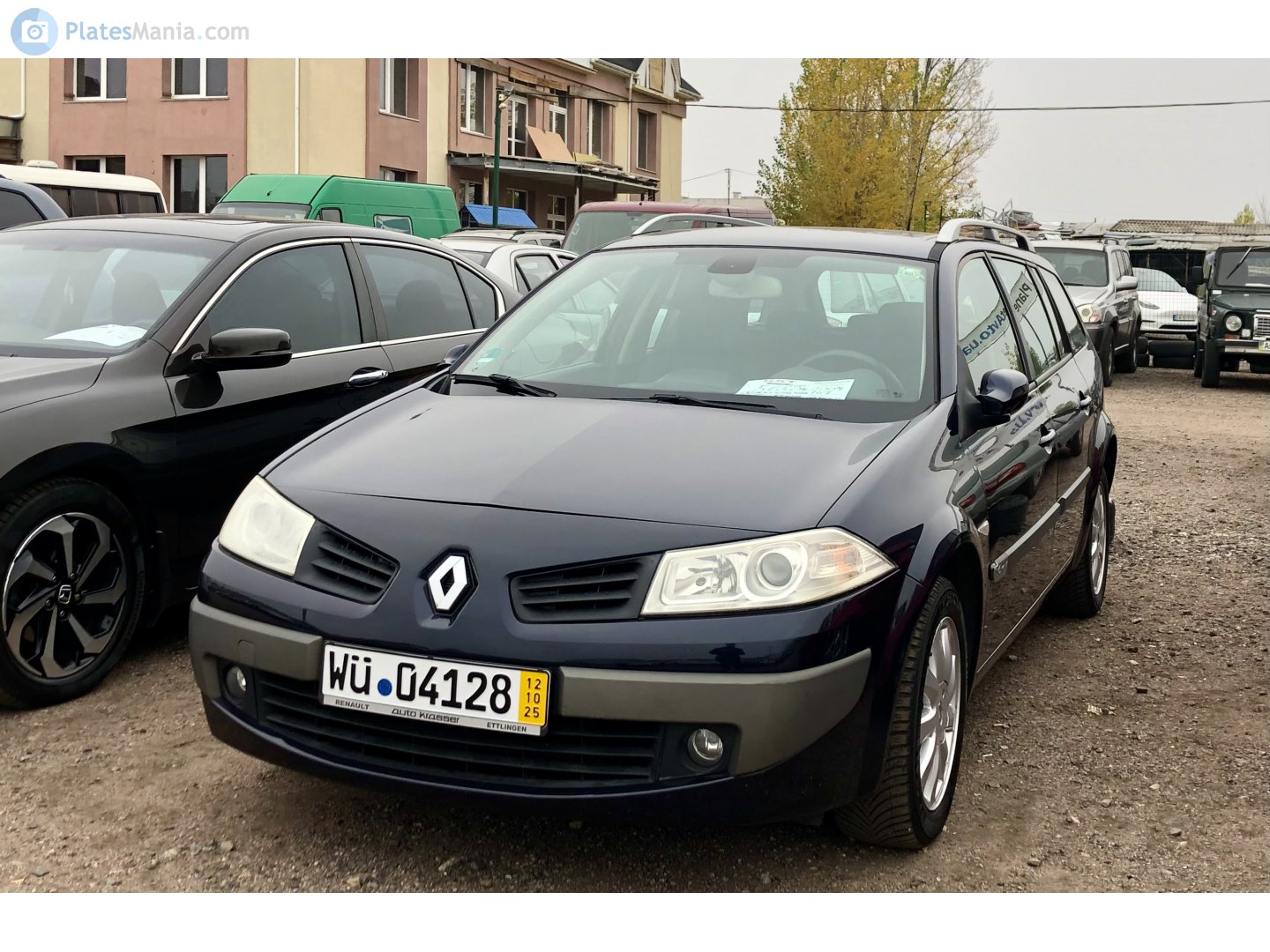 WÜ 04128, Renault Mégane 2nd gen Estate Wagon (K84), 2003–2009 (­–2012 for BR-market)