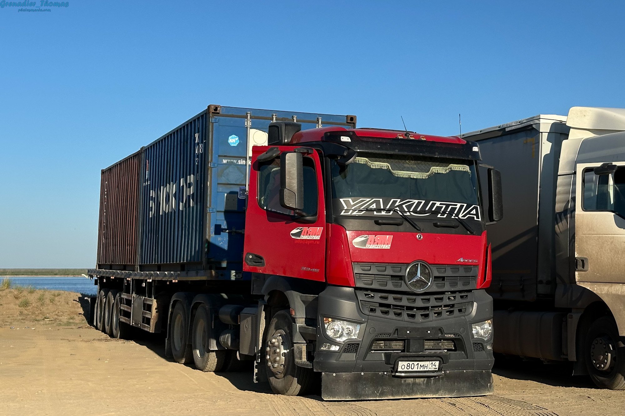 о 801 мн 14, Mercedes-Benz Arocs 1st gen, 2013–