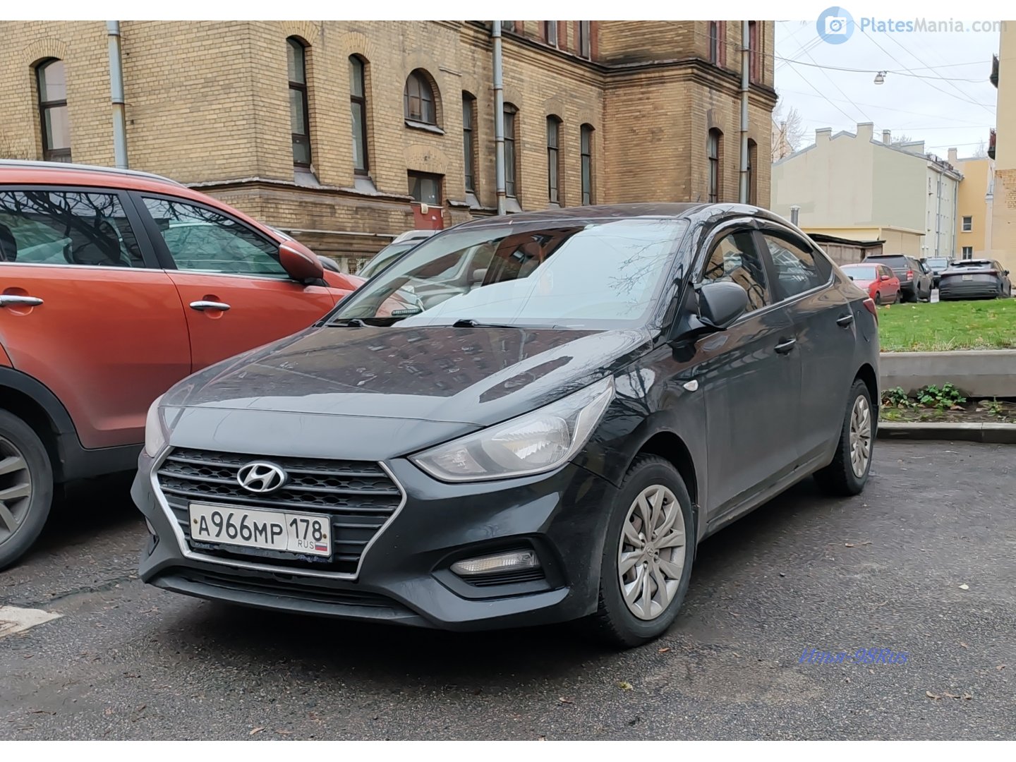 а 966 мр 178, Hyundai Solaris 2nd gen (HCR), 2017–2020