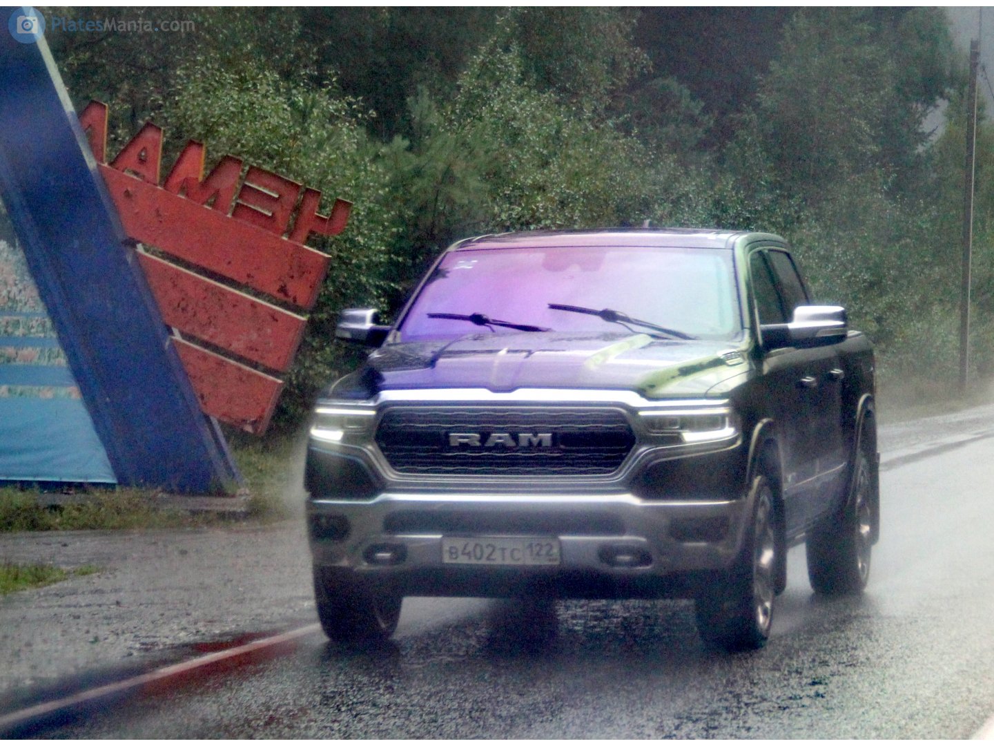 в 402 тс 122, Ram Pickup 5th gen 1500 (DT), 2018–2024