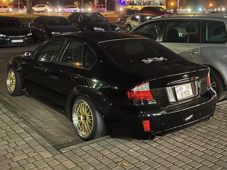 AP 6102 IX, Subaru Legacy 4th gen Sedan (B4) (BL), 2003–2009