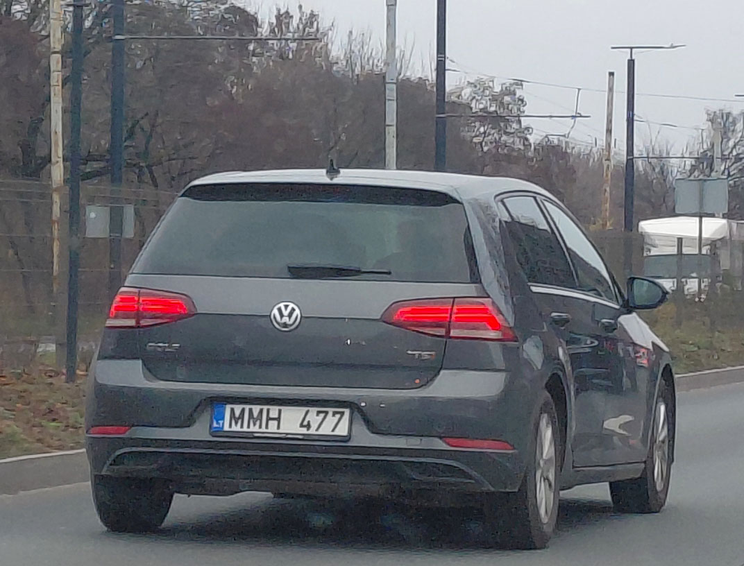 MMH 477, Volkswagen Golf 7th gen 5-door Hatch (5G), facelift, 2017–2021