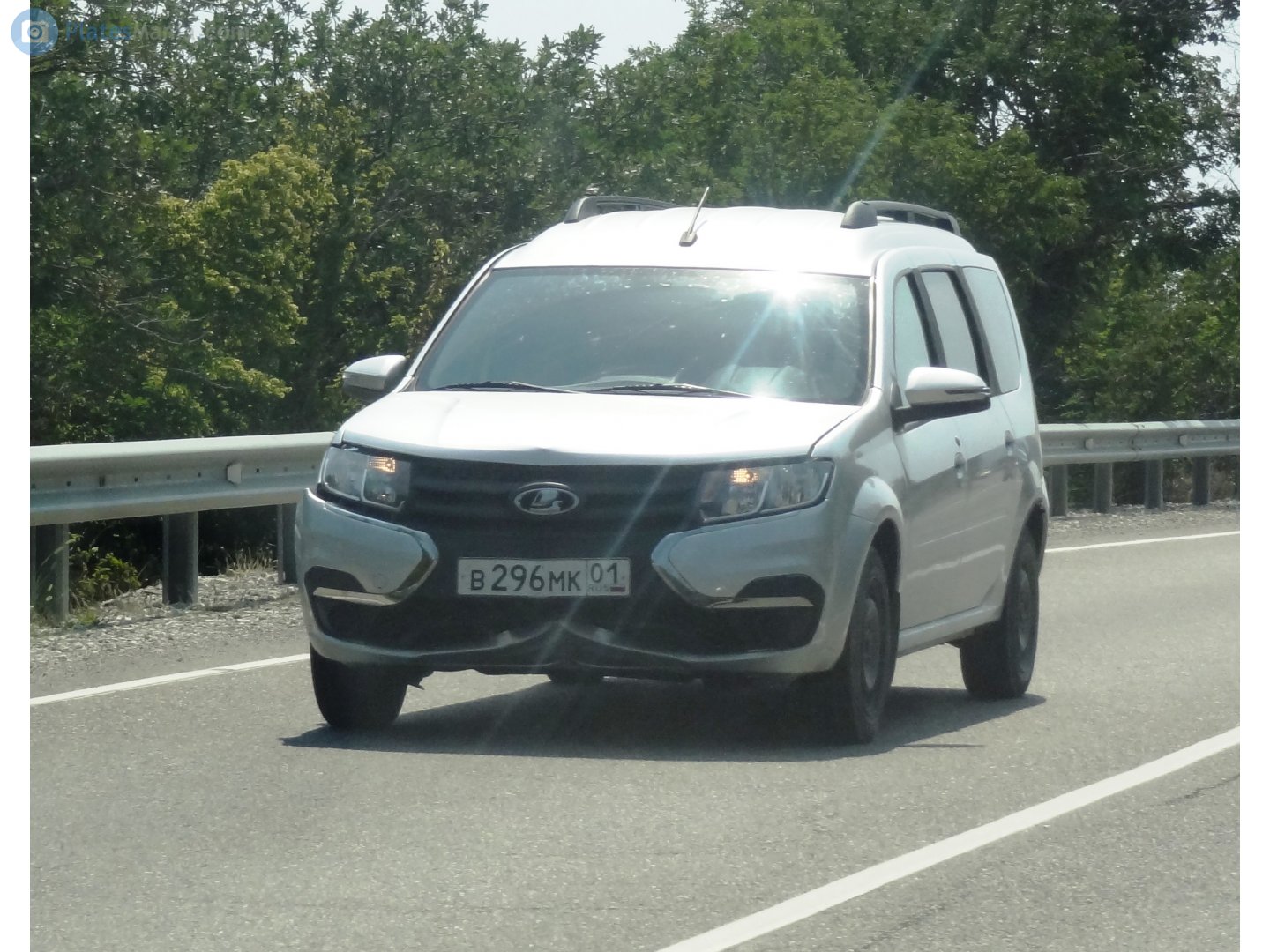 в 296 мк 01, Lada (VAZ) Largus 1st gen R90, facelift (KS0/RS0), 2021–