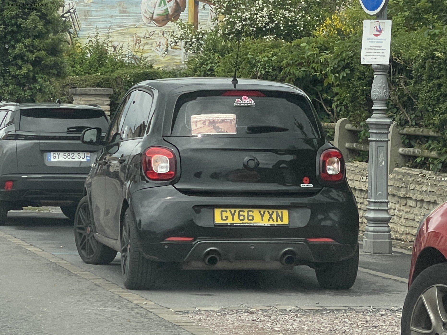 GY66YXN, Smart ForFour 