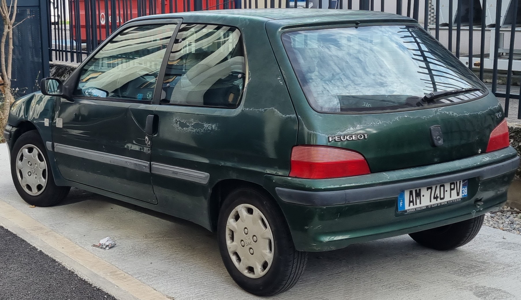 AM-740-PV, Peugeot 106 1st gen 3-door Hatch (1A), facelift, 1996–2003