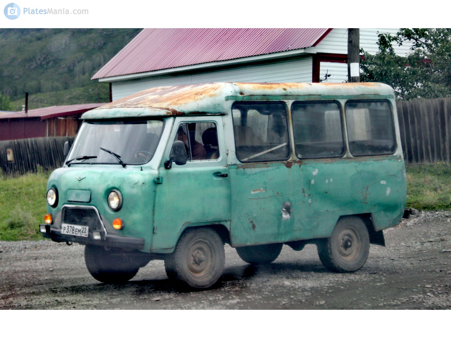 р 378 ем 22, UAZ 452 452Д/3303 Single-Cab Truck, 1965–