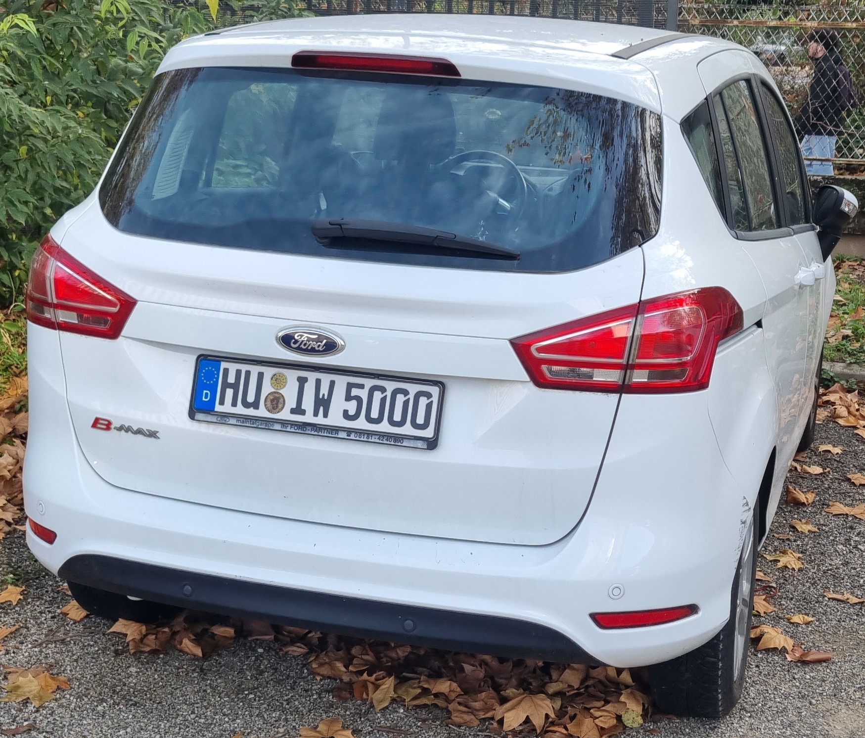 HU IW 5000, Ford B-Max 1st gen (B232), 2012–2017